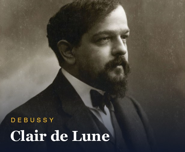 Portada de Claro de Luna (Debussy)